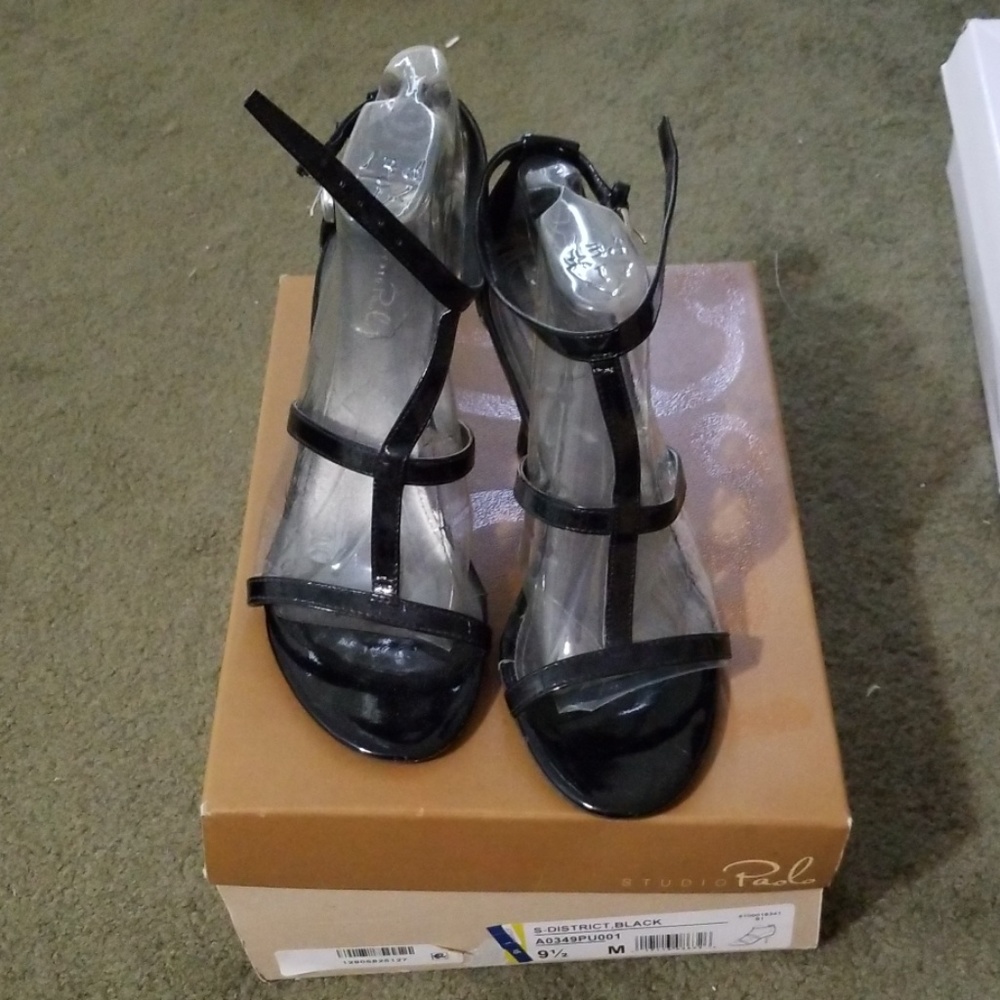 Studio Paulo heeled strappy sanfals
